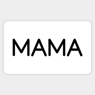 MAMA Black Sticker